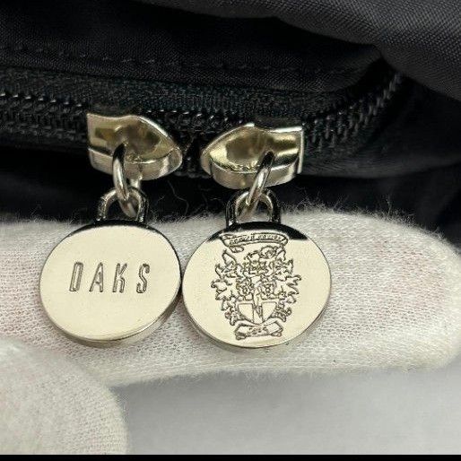 極美品】DAKS ダックス ハンドバッグ ナイロン ブラック 極美品】DAKS ダックス ハンドバッグ ナイロン ブラック
