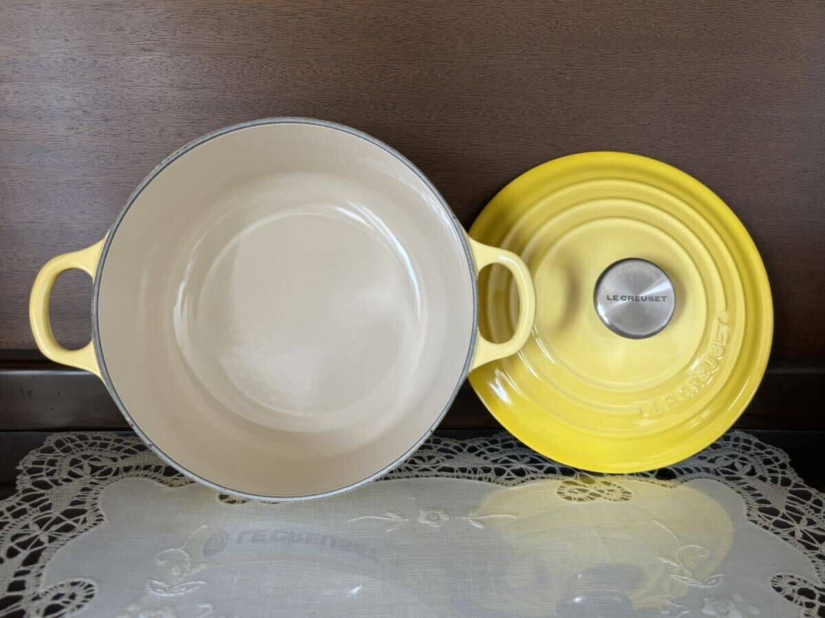 LE CREUSET ル・クルーゼ ココット・ロンド 20cm 両手鍋 LE CREUSET ル・クルーゼ ココット・ロンド 20cm 両手鍋