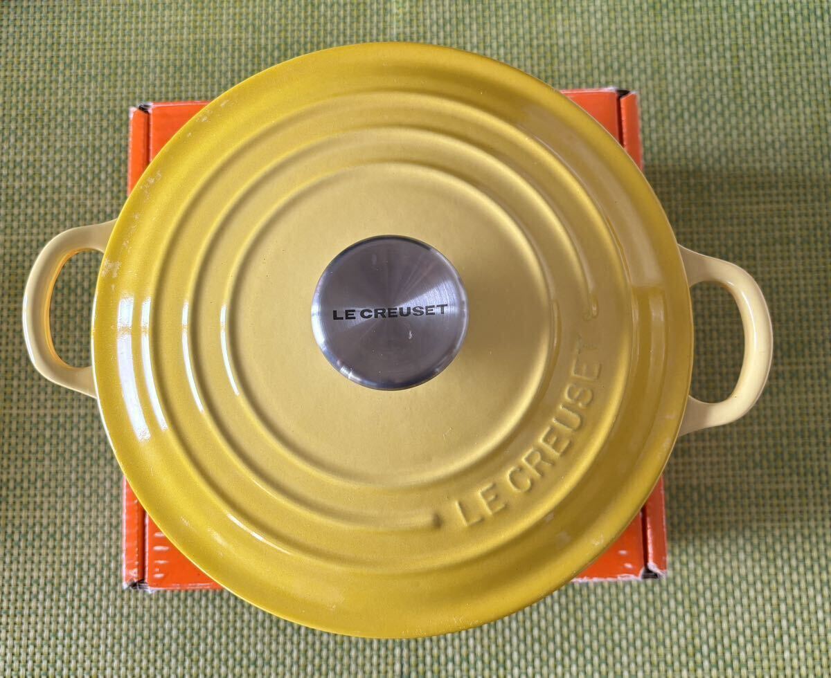 LE CREUSET ル・クルーゼ ココット・ロンド 20cm 両手鍋 LE CREUSET ル・クルーゼ ココット・ロンド 20cm 両手鍋