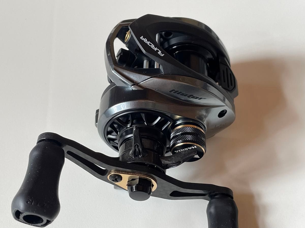 新品未使用】即納 ハイスター オーロラエアー 左ハンドル ベイト 新品未使用】即納 ハイスター オーロラエアー 左ハンドル ベイト