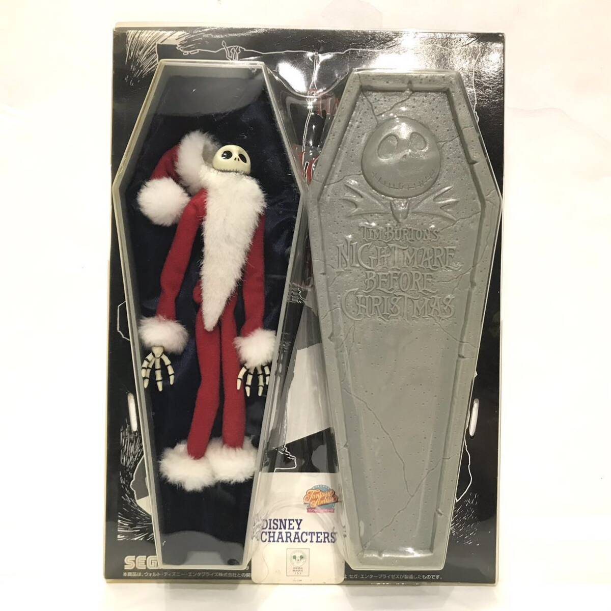 ナイトメア・ビフォア・クリスマス ジャックスケリントンフィギュア3体セット セガ Bibian 比比昂 - 【レア/展示品】ナイトメア ビフォア