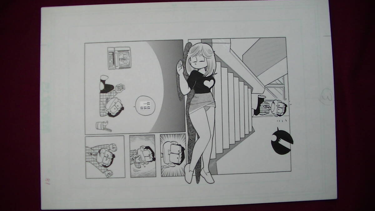 8ページ全原画セット【まいっちんぐマチコ先生】 過労でまたまた 8ページ全原画セット【まいっちんぐマチコ先生】 過労でまたまた