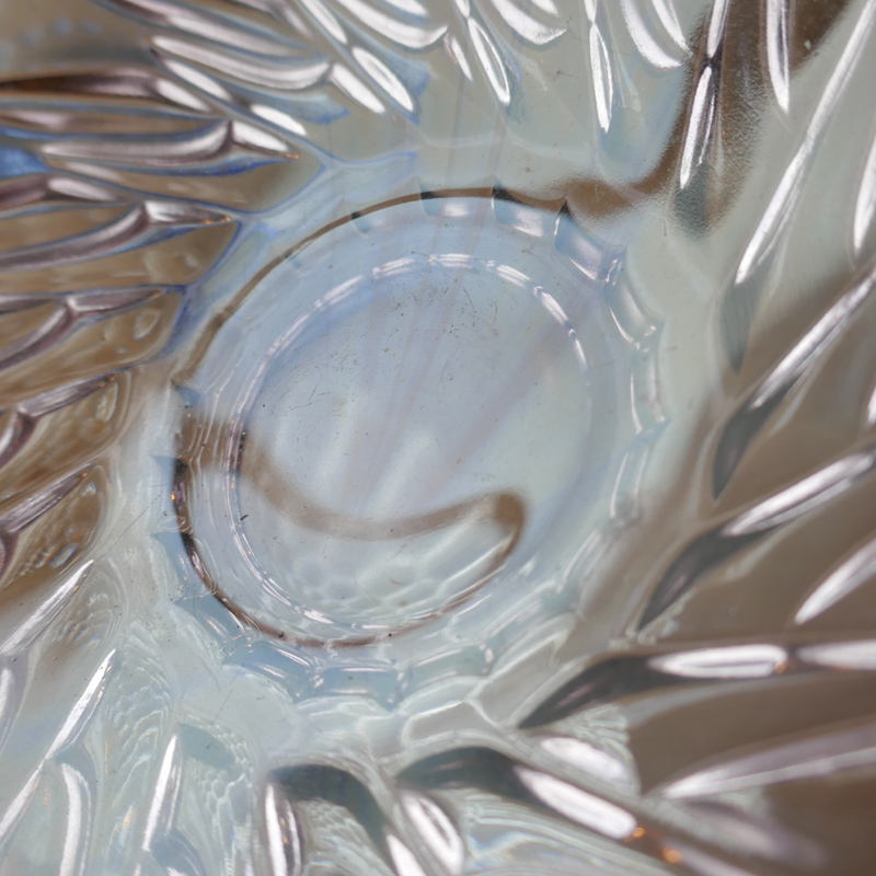 昭和レトロ　昔の　ガラス　食器　皿　3点_画像10