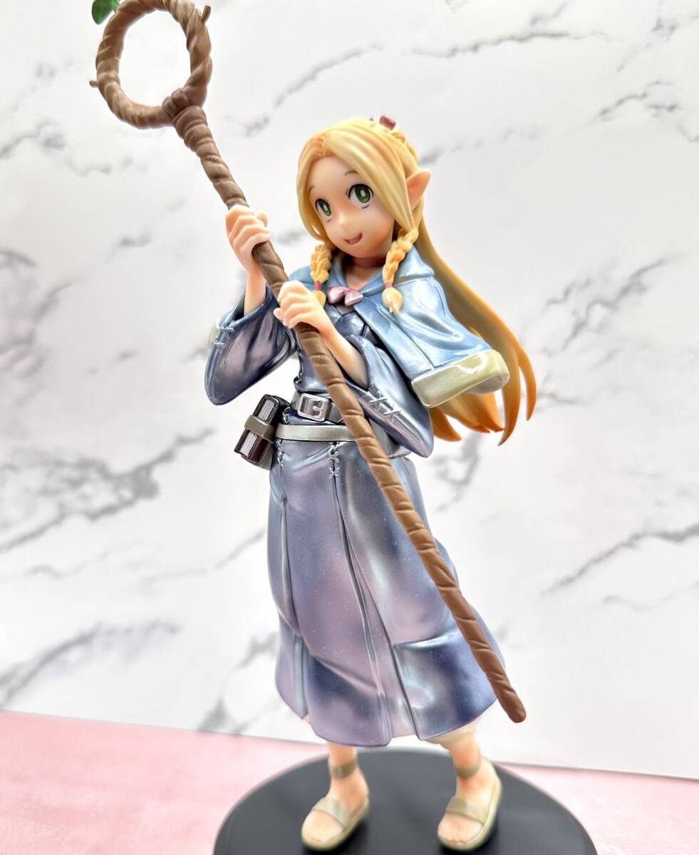 ダンジョン飯 ☆ Luminasta マルシル リペイントフィギュア 美少女 エルフ 肌修正 リメイク _画像2