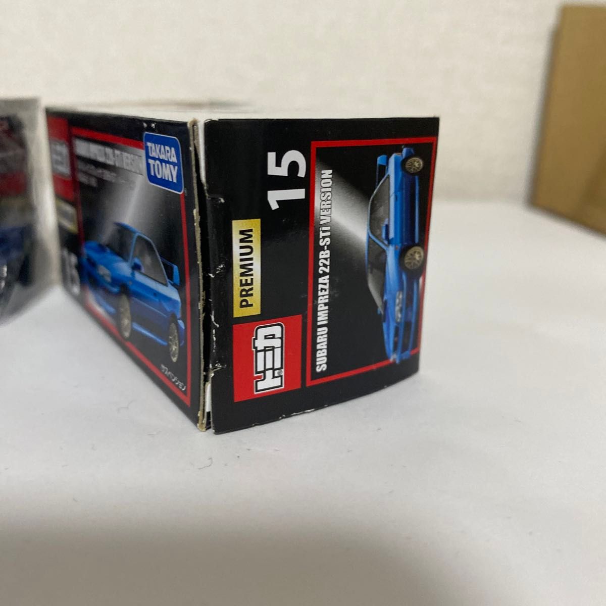 トミカプレミアム スバル インプレッサ 2台セット 22b 廃盤品 トミカプレミアム スバル インプレッサ 2台セット 22b 廃盤品