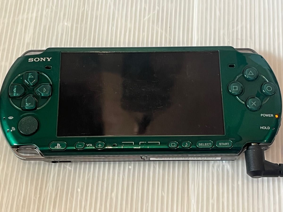 動作良好 ゲーム PSP-3000 スピリティッドグリーン 本体のみ 動作良好 ゲーム PSP-3000 スピリティッドグリーン 本体のみ