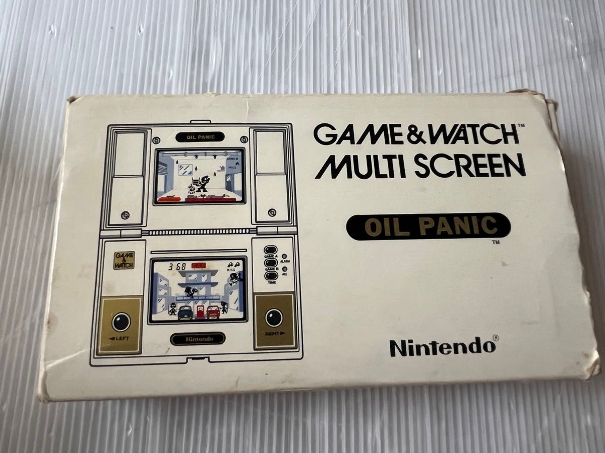 美品 動作良好 ゲームウォッチ オイルパニック 任天堂