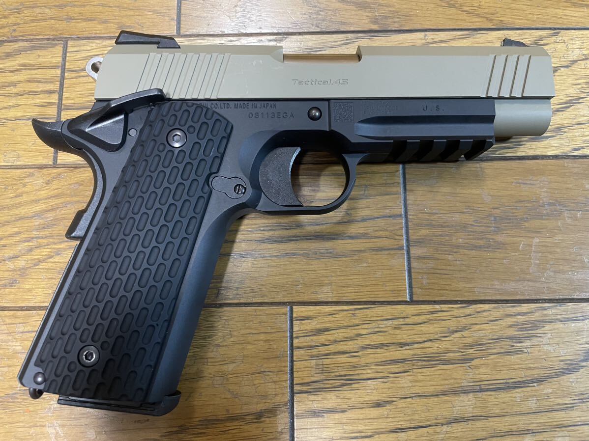 マルイ M45A1 コマンダーカスタム タンカラースライド 中古 マルイ M45A1 コマンダーカスタム タンカラースライド 中古