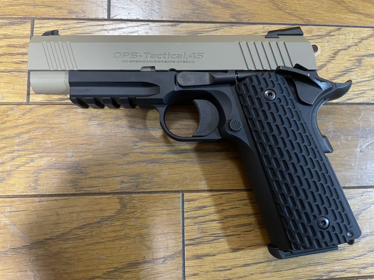 マルイ M45A1 コマンダーカスタム タンカラースライド 中古 マルイ M45A1 コマンダーカスタム タンカラースライド 中古