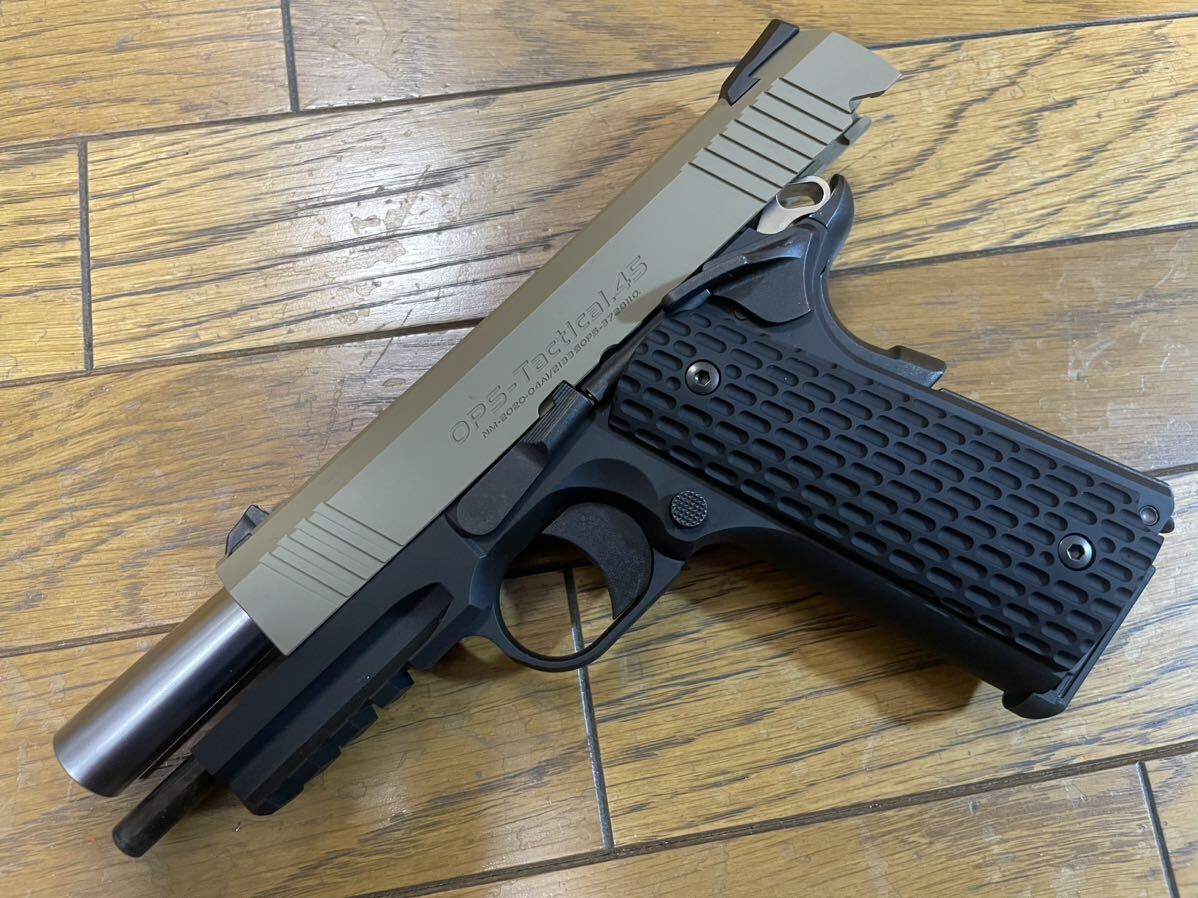 マルイ M45A1 コマンダーカスタム タンカラースライド 中古 マルイ M45A1 コマンダーカスタム タンカラースライド 中古