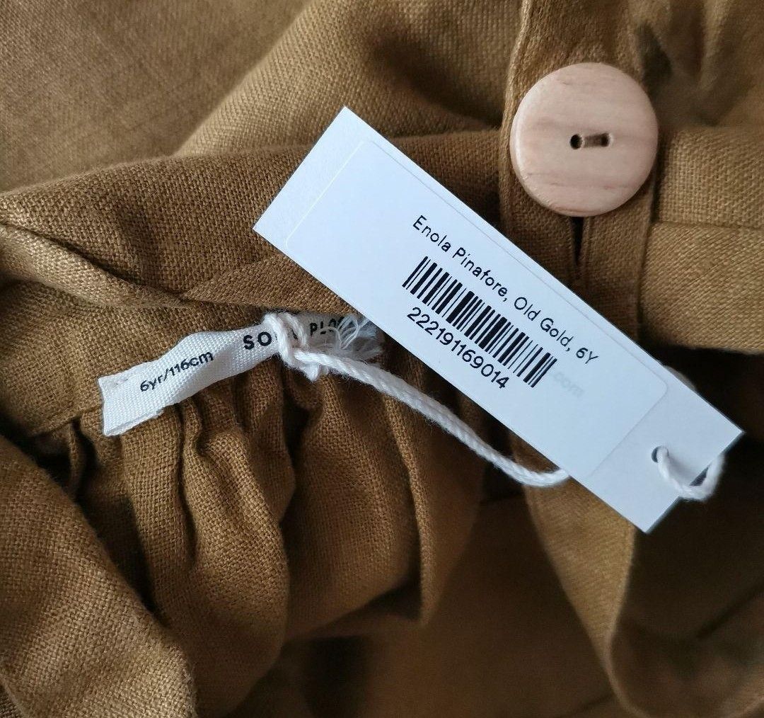 新品 6y soor ploom Enola Pinafore Old Gold|Yahoo!フリマ(旧 新品 6y soor ploom Enola Pinafore Old Gold|Yahoo!フリマ(旧