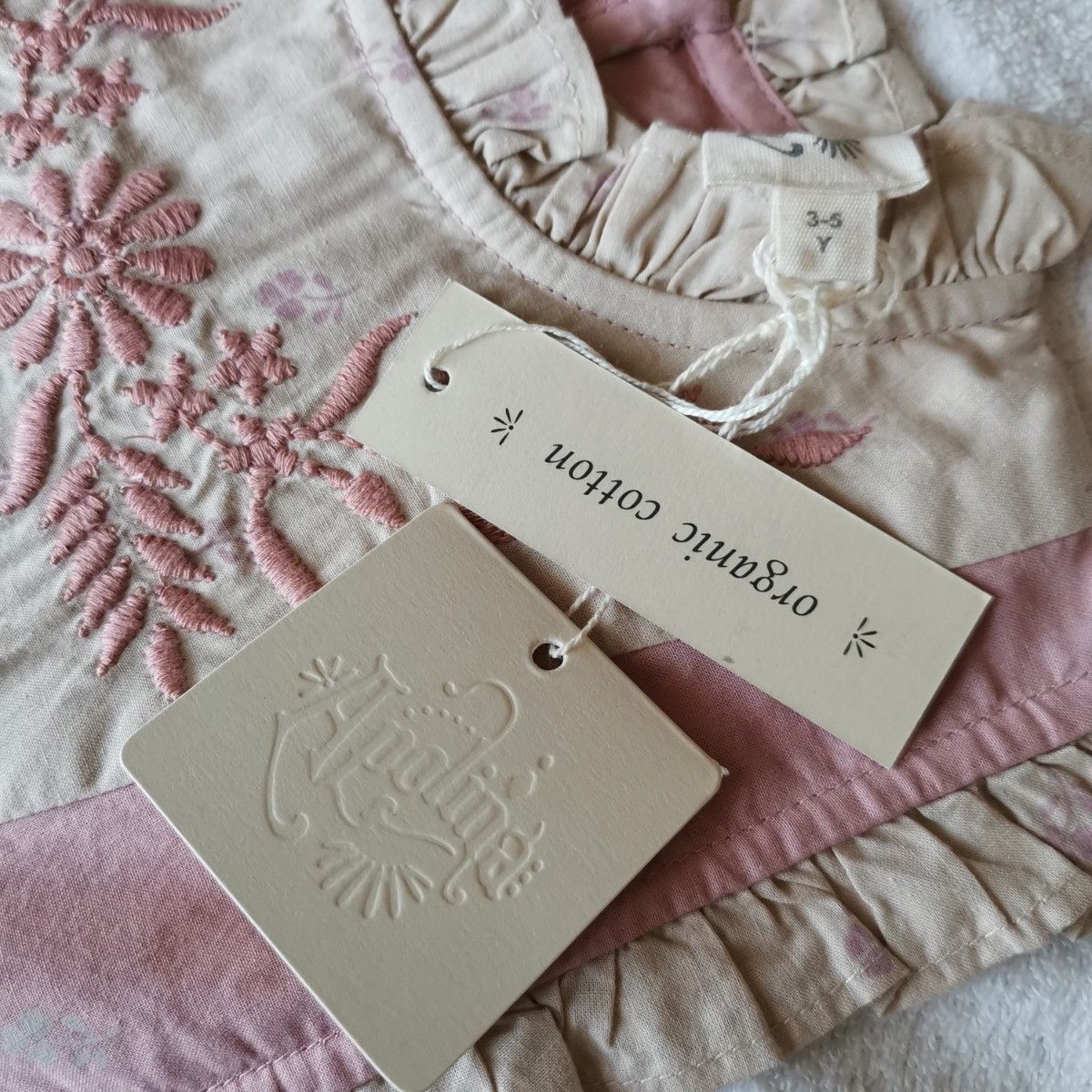 新品 3-5y apolina Ida dress Prairie pink|Yahoo!フリマ(旧 新品 3-5y apolina Ida dress Prairie pink|Yahoo!フリマ(旧