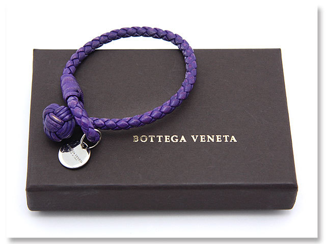 良品 ボッテガヴェネタ BOTTEGA VENETA ブレスレット イントレチャート