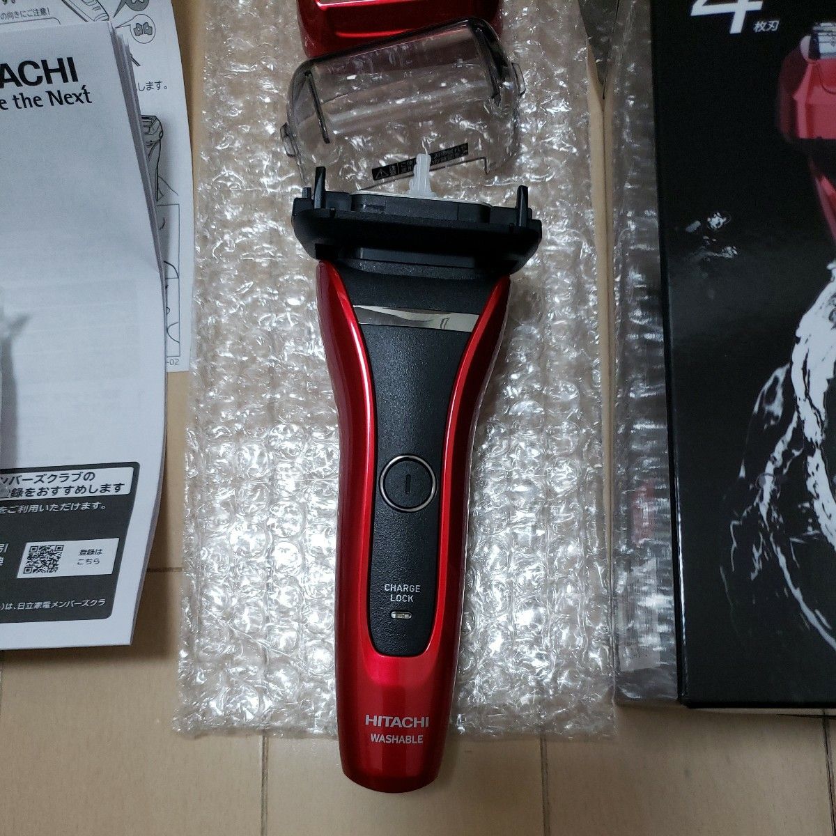 即決 新品未使用 日立シェーバー エスブレード RM FJ22 レッド 即決 新品未使用 日立シェーバー エスブレード RM FJ22 レッド