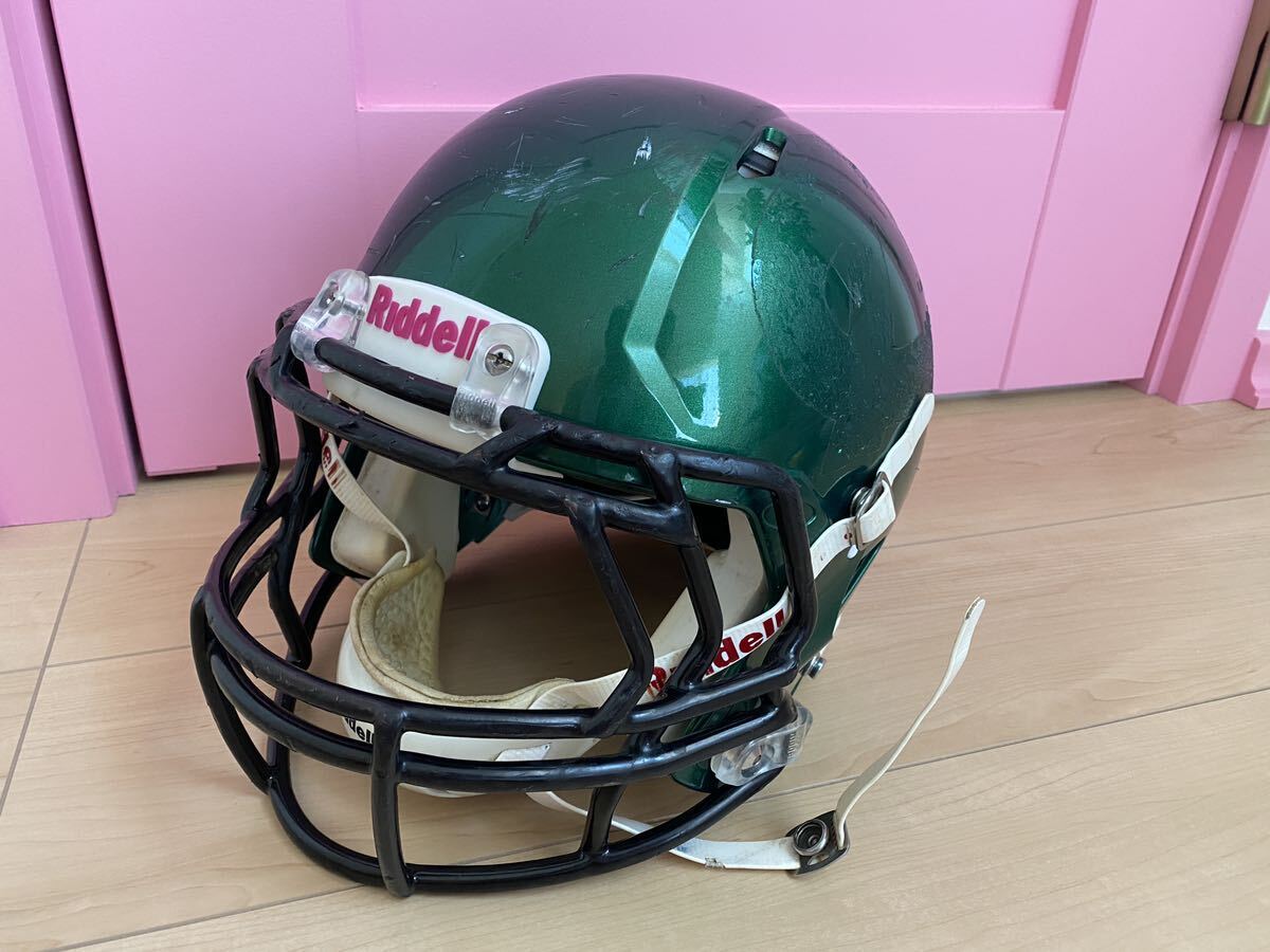 RIDDELL SPEED ヘルメット メタリックグリーン M アメフト RIDDELL SPEED ヘルメット メタリックグリーン M アメフト