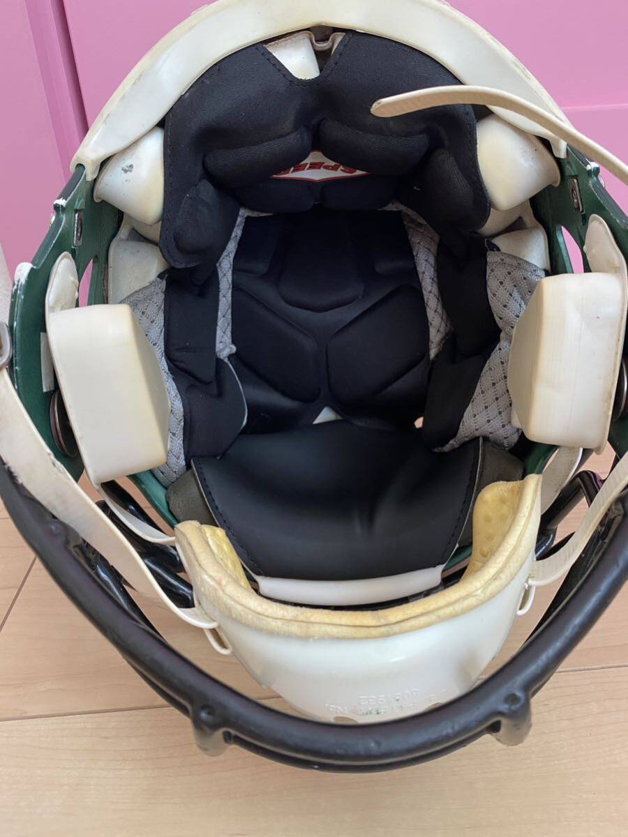 RIDDELL SPEED ヘルメット メタリックグリーン M アメフト RIDDELL SPEED ヘルメット メタリックグリーン M アメフト