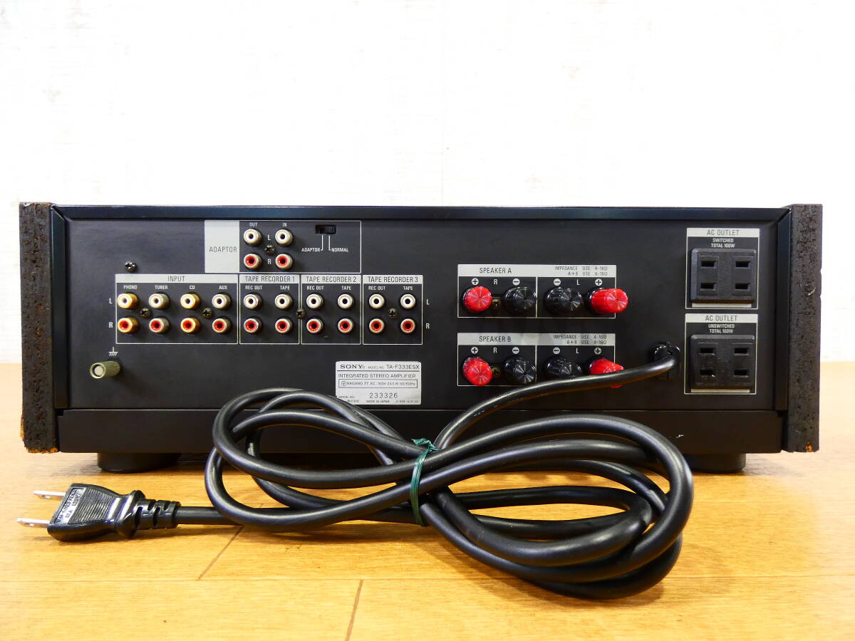 完動品☆SONY ソニー わけ TA-F333ESX 完動品☆SONY ソニー わけ TA-F333ESX