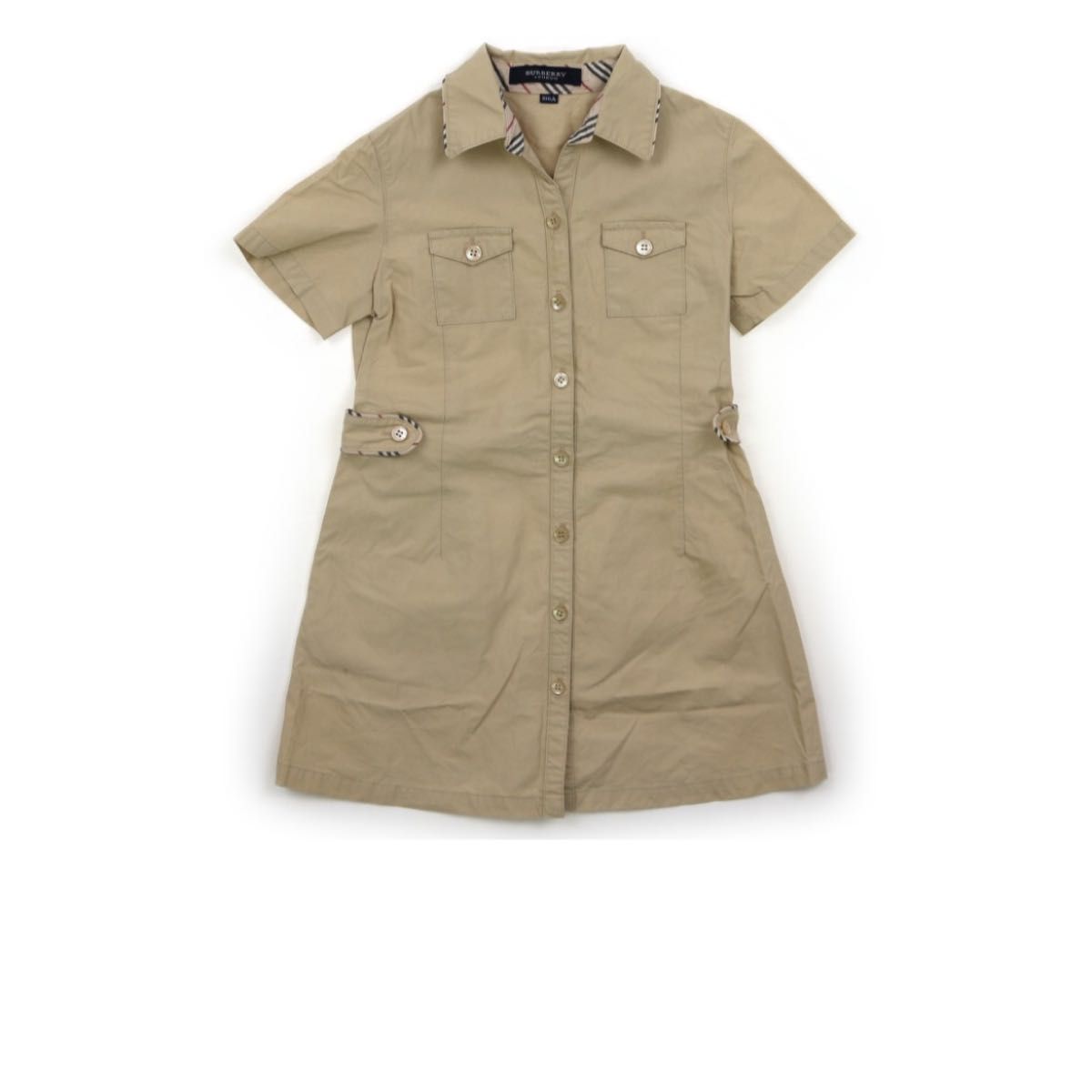 バーバリー Burberry シャツワンピ ワンピース ベージュ 100 バーバリー Burberry シャツワンピ ワンピース ベージュ 100