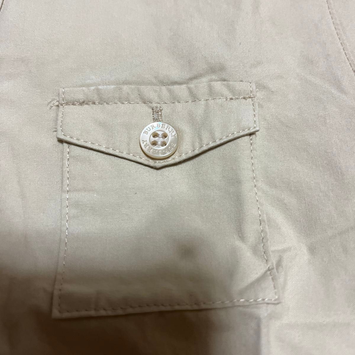 バーバリー Burberry シャツワンピ ワンピース ベージュ 100 バーバリー Burberry シャツワンピ ワンピース ベージュ 100