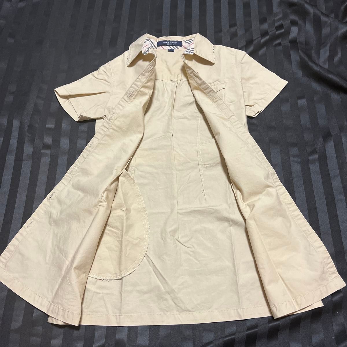 バーバリー Burberry シャツワンピ ワンピース ベージュ 100 バーバリー Burberry シャツワンピ ワンピース ベージュ 100