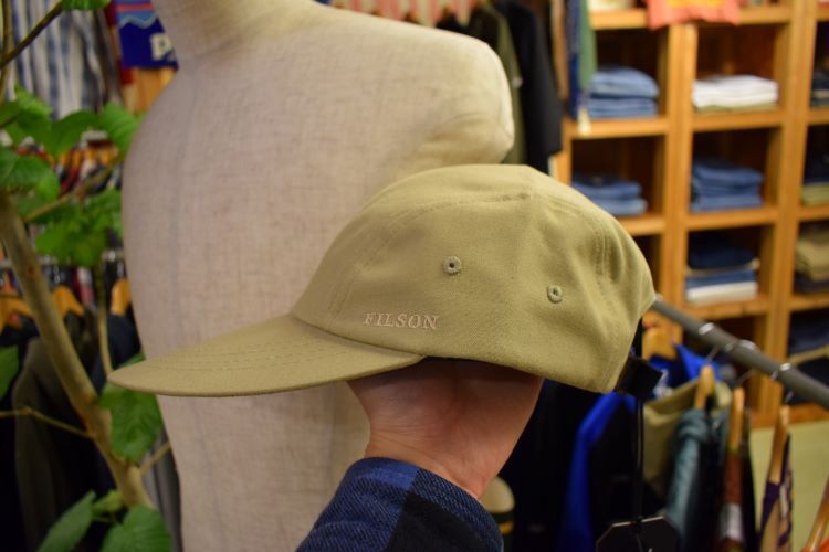 デッドストック品USA製FILSONフィルソンDUCKBILLCAPダックビルキャップ ロングビルキャップ カーキ色アメカジアウトドアストリートh23622 デッドストック品USA製FILSONフィルソンDUCKBILLCAPダックビル
