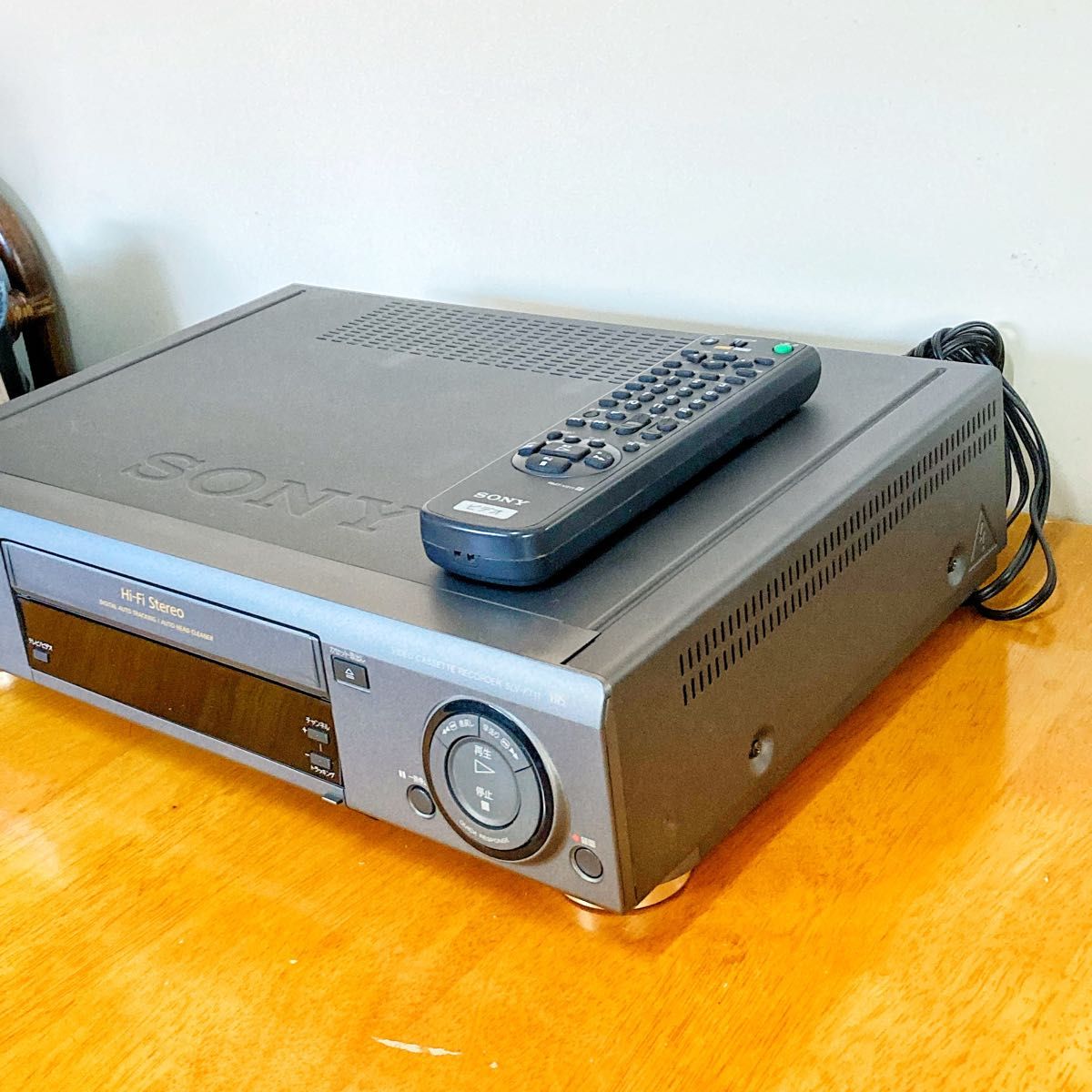 SONY ソニー ビデオデッキ VHS ビデオレコーダー 動作良好 SONY ソニー ビデオデッキ VHS ビデオレコーダー 動作良好