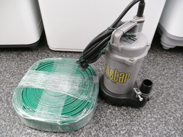 中古品 工進 ポンスター 簡易汚物用 水中ポンプ PSK-53210