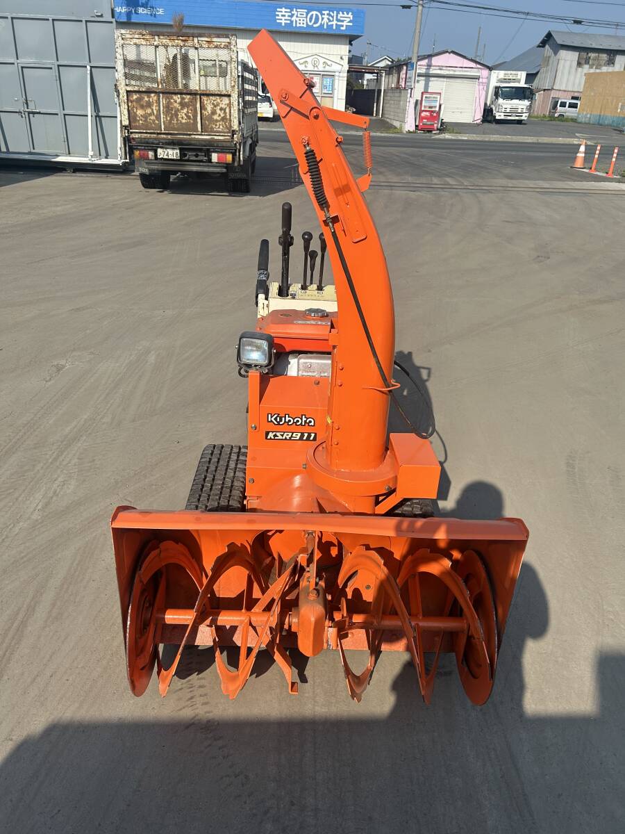 Yahoo!オークション - 青森県十和田市発 クボタ 除雪機 KSR911 Yahoo!オークション - 青森県十和田市発 クボタ 除雪機 KSR911