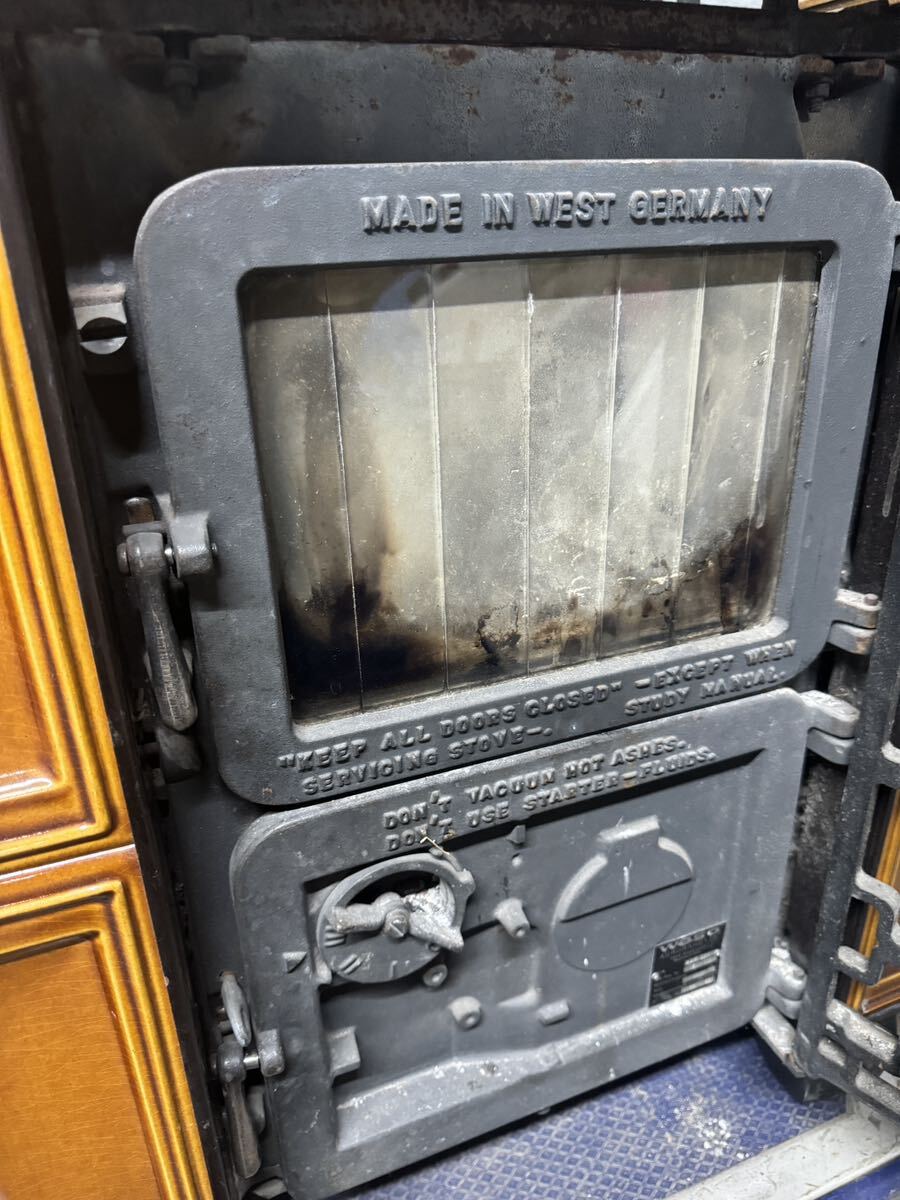北海道 旭川 weso レトロな西ドイツ製 煙突式 鋳物 鋳造 薪 北海道 旭川 weso レトロな西ドイツ製 煙突式 鋳物 鋳造 薪