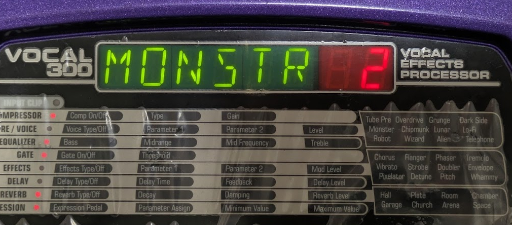 DigiTech デジテック VOCAL 300 ボーカル エフェクター DigiTech デジテック VOCAL 300 ボーカル エフェクター