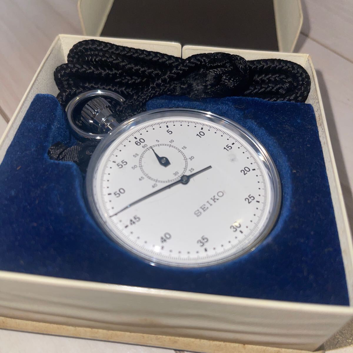 SEIKO セイコー 90-5030 ACRP ストップウォッチ 手巻き 箱付き SEIKO セイコー 90-5030 ACRP ストップウォッチ 手巻き 箱付き