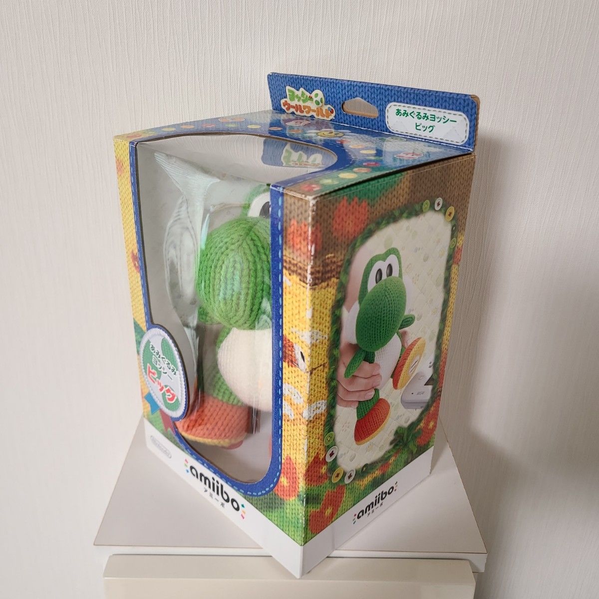 amiibo あみぐるみヨッシービッグ ヨッシーウールワールド amiibo あみぐるみヨッシービッグ ヨッシーウールワールド