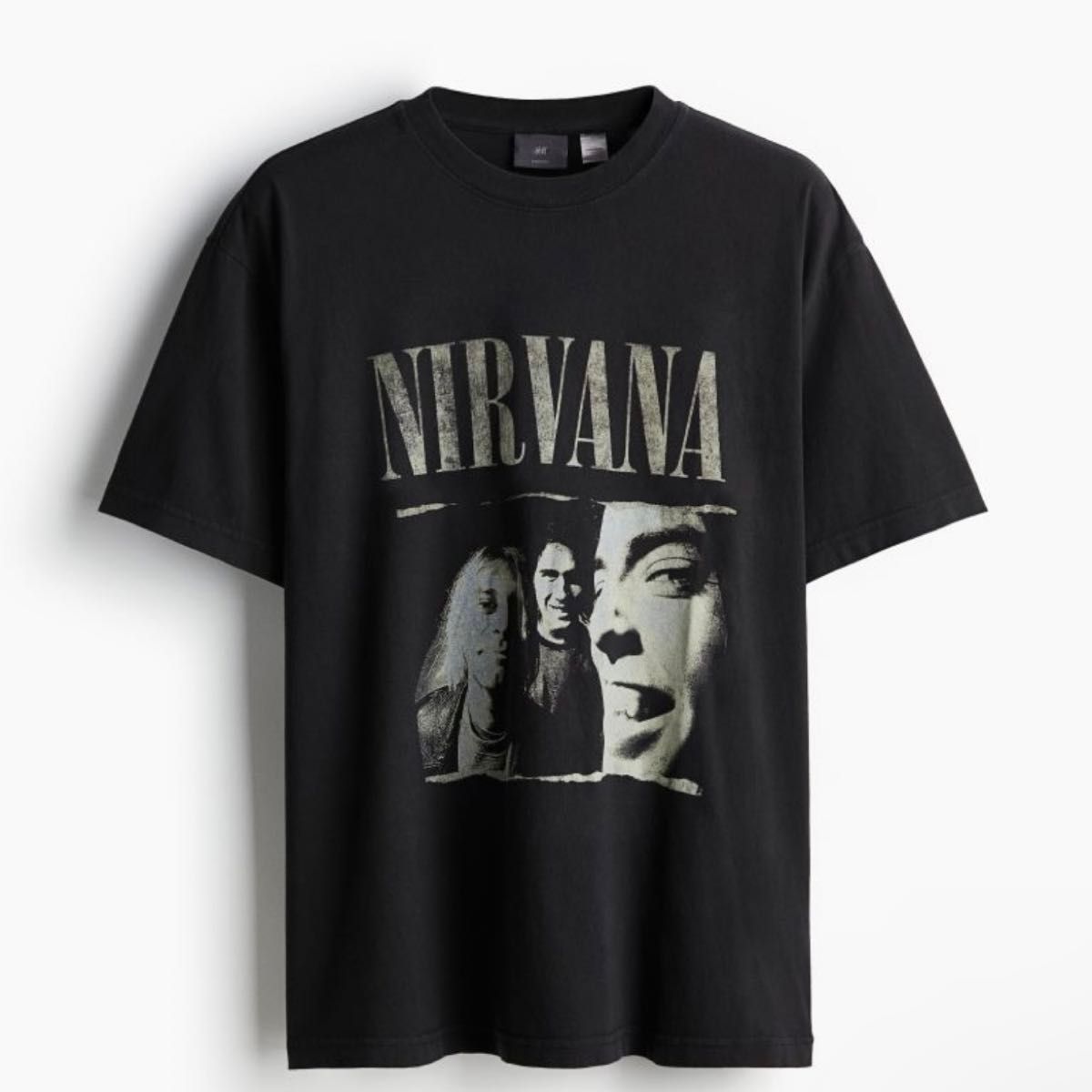 H&M NIRVANA ニルヴァーナ ニルバーナ バンドTシャツ KURT COBAIN カートコバーン 木村拓哉 キムタク