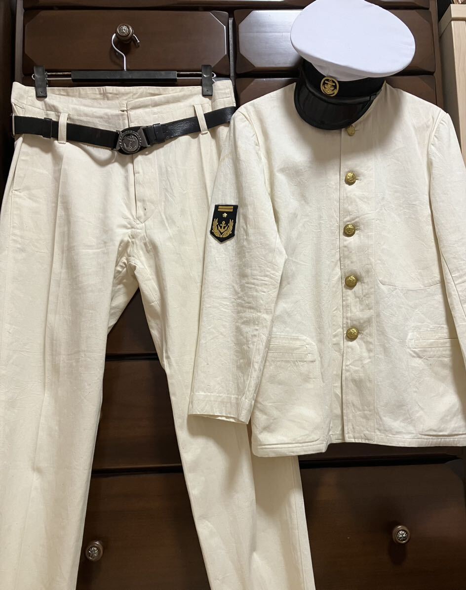 Yahoo!オークション - 中田商店 日本海軍下士官二種上下 軍帽 Yahoo!オークション - 中田商店 日本海軍下士官二種上下 軍帽