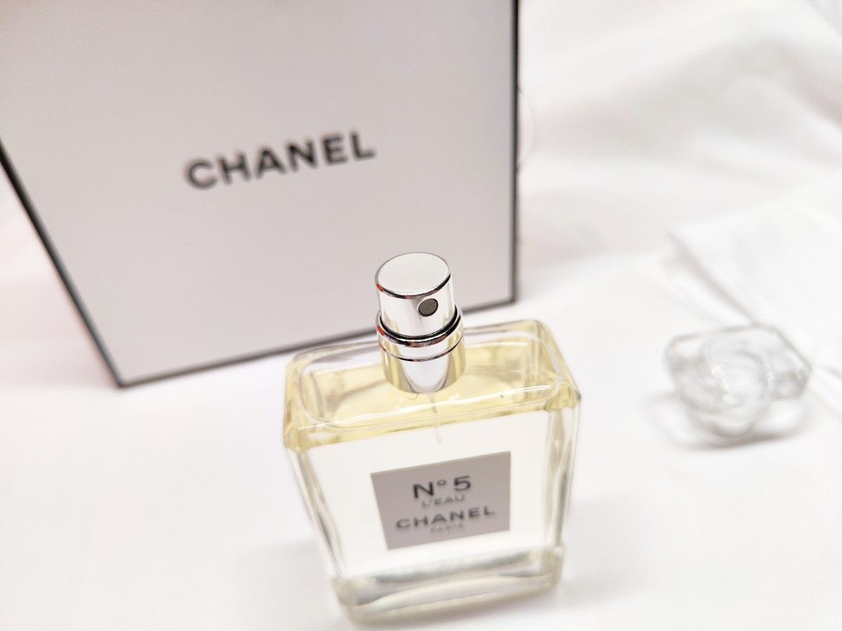 ほぼ未使用】CHANEL シャネル No5 L'EAU ロー オードゥトワ ほぼ未使用】CHANEL シャネル No5 L'EAU ロー オードゥトワ