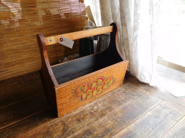 ヤフオク 昭和レトロ 手作りマガジンラック 40x21h35cm 05 ヤフオク 昭和レトロ 手作りマガジンラック 40x21h35cm 05
