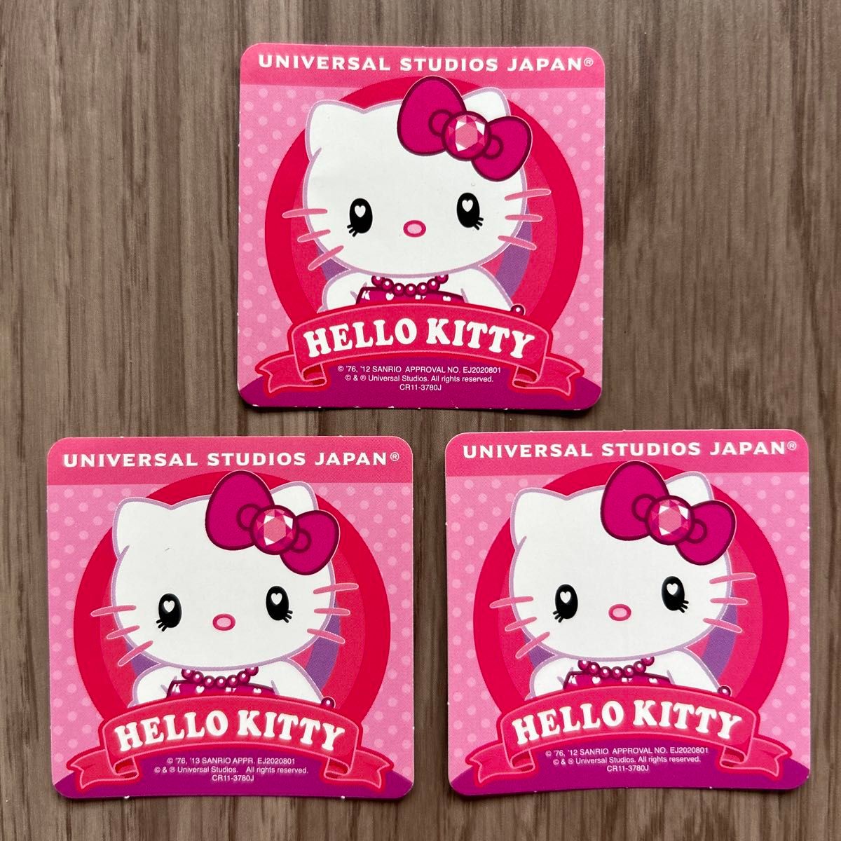 ユニバーサルスタジオジャパン ハローキティ 非売品 シール ユニバーサルスタジオジャパン ハローキティ 非売品 シール