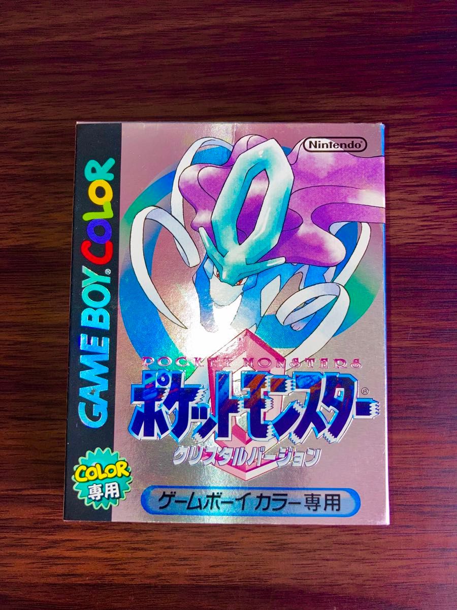 ポケモン クリスタル ゲームソフト ゲームボーイカラー GB ポケモン クリスタル ゲームソフト ゲームボーイカラー GB