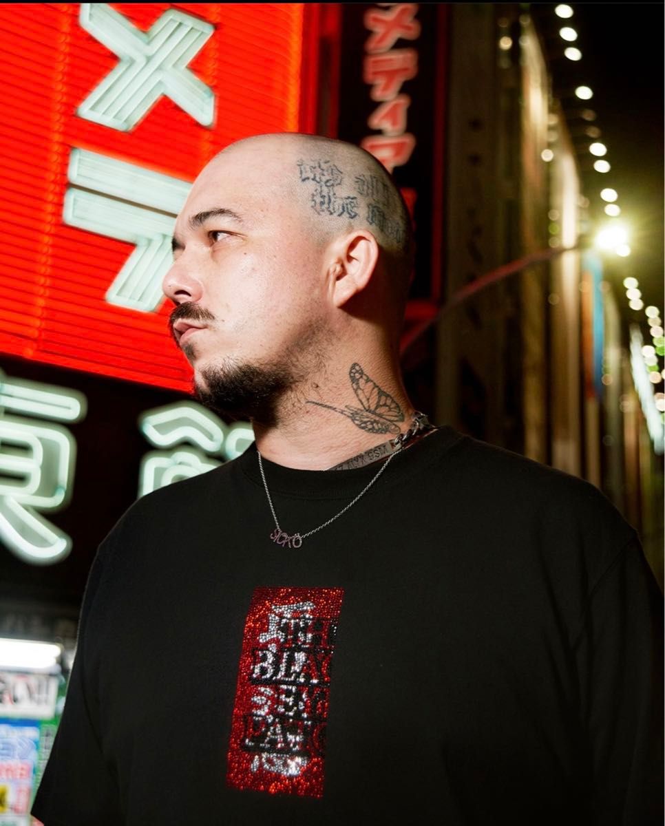Blackeyepatch ブラックアイパッチ Tシャツ 取扱注意 XLサイズ Blackeyepatch ブラックアイパッチ Tシャツ 取扱注意 XLサイズ