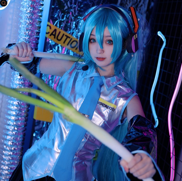 [ ultimate series ] Hatsune Miku manner cosplay [ gorgeous 6 point SET] super classical anime fancy dress popular lady's photography Halloween . Live pretty ..