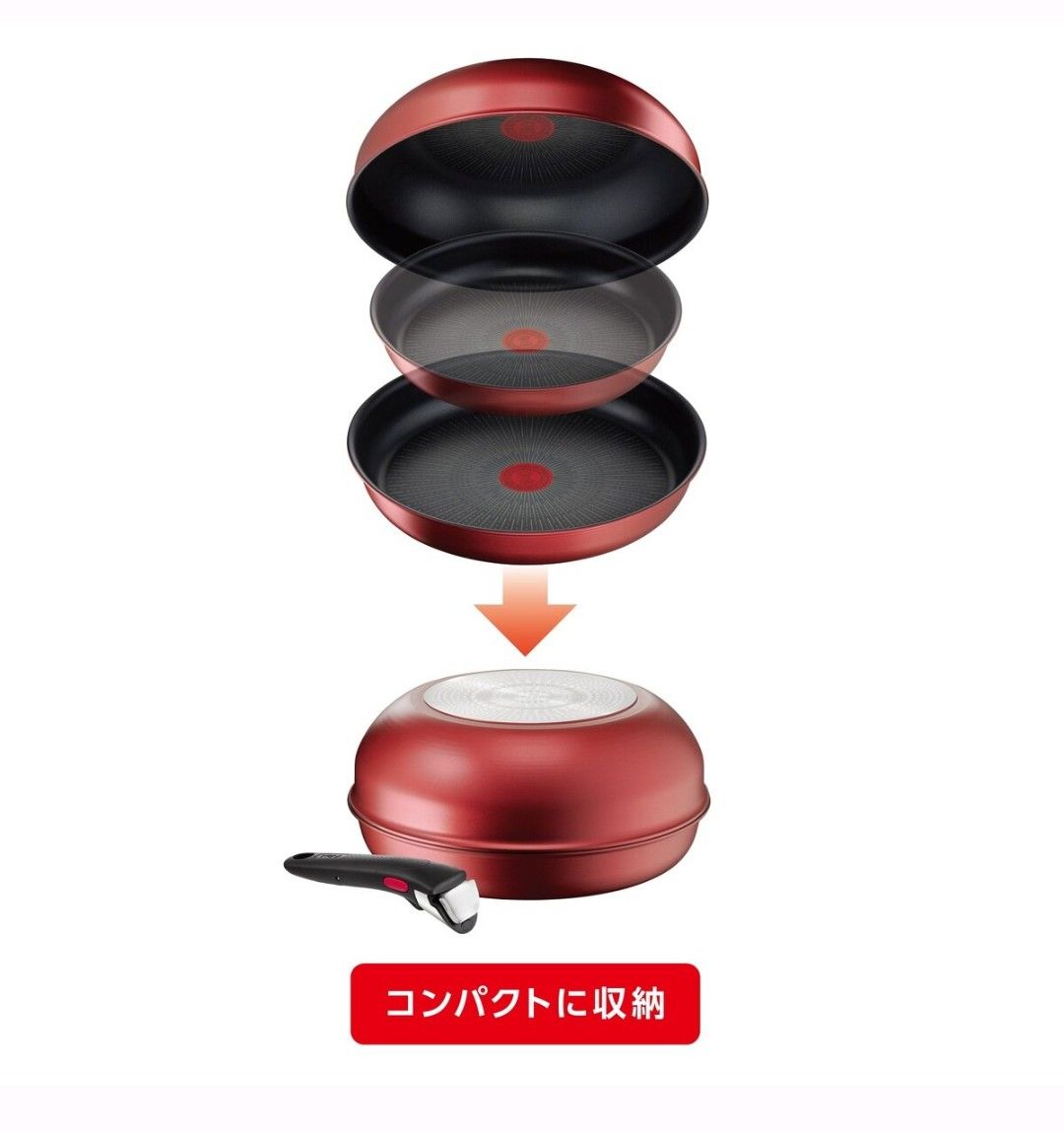 未使用】T-falインジニオ ネオ フライパン6点セット IH対応 未使用】T-falインジニオ ネオ フライパン6点セット IH対応