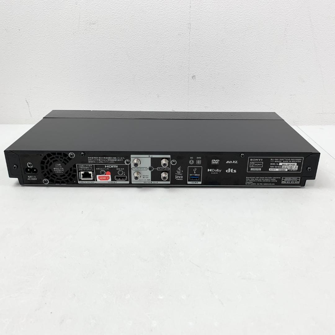 美品】SONY BDZ-FBT4200 ブルーレイディスク/DVDレコーダー 美品】SONY BDZ-FBT4200 ブルーレイディスク/DVDレコーダー