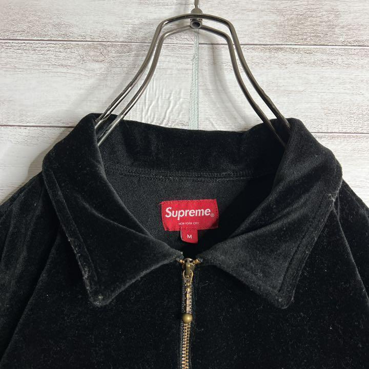 入手困難!!】シュプリーム レオパード柄 刺繍 ベロア 半袖 入手困難!!】シュプリーム レオパード柄 刺繍 ベロア 半袖