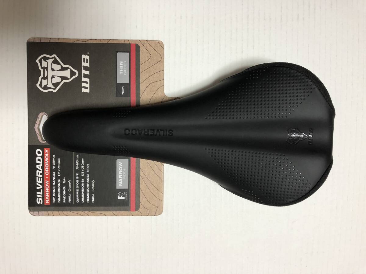 ☆美品!WTB silverado crmoly saddle(black) サドル ブラック
