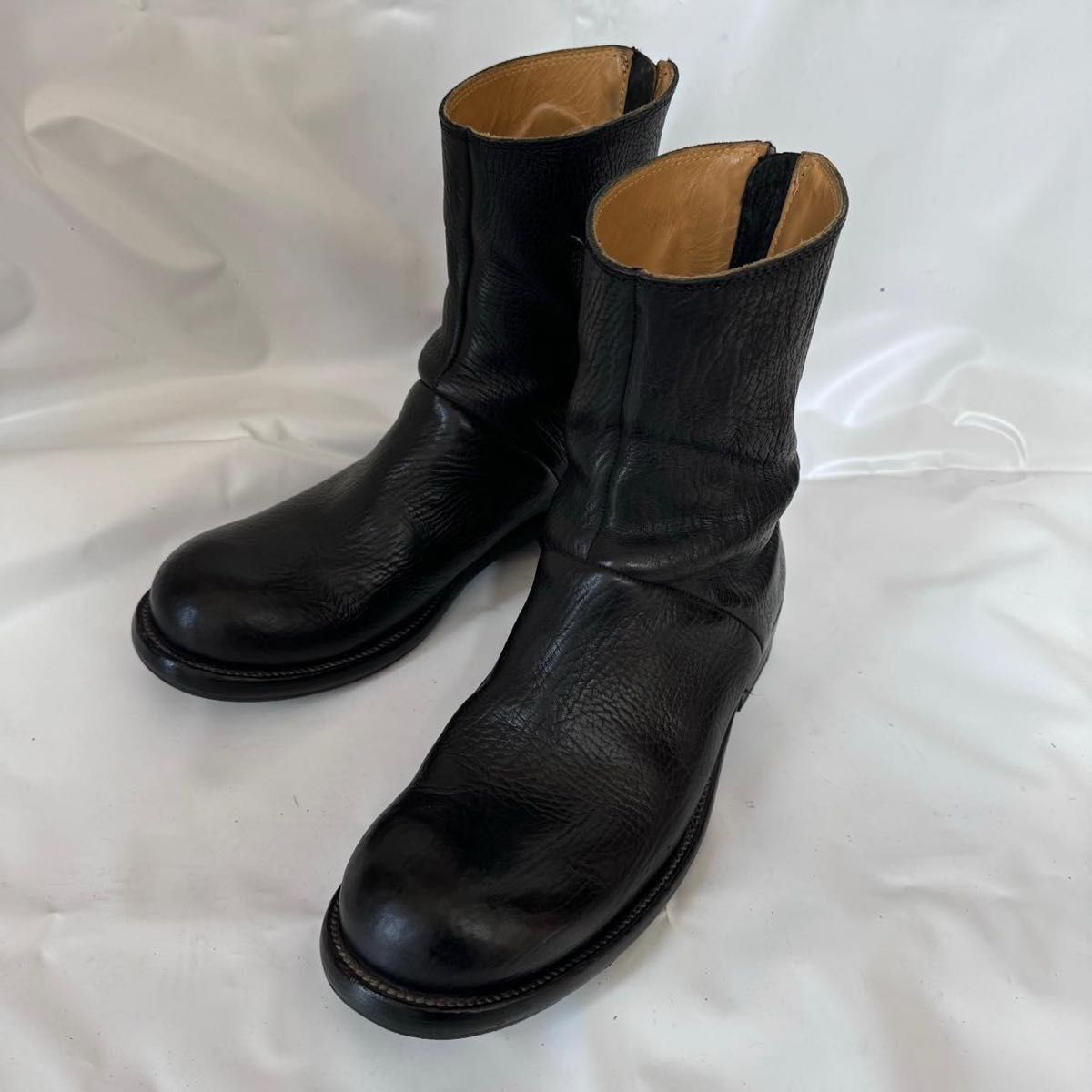 美品 10sei0otto バックジップレザーブーツ 41(26cm)  GUIDI レザー グイディ レザーシューズ 革靴 馬革