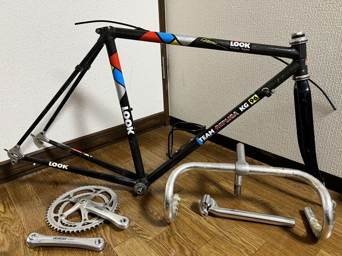 Yahoo!オークション - Look kg96 team replica フレームセット Yahoo!オークション - Look kg96 team replica フレームセット