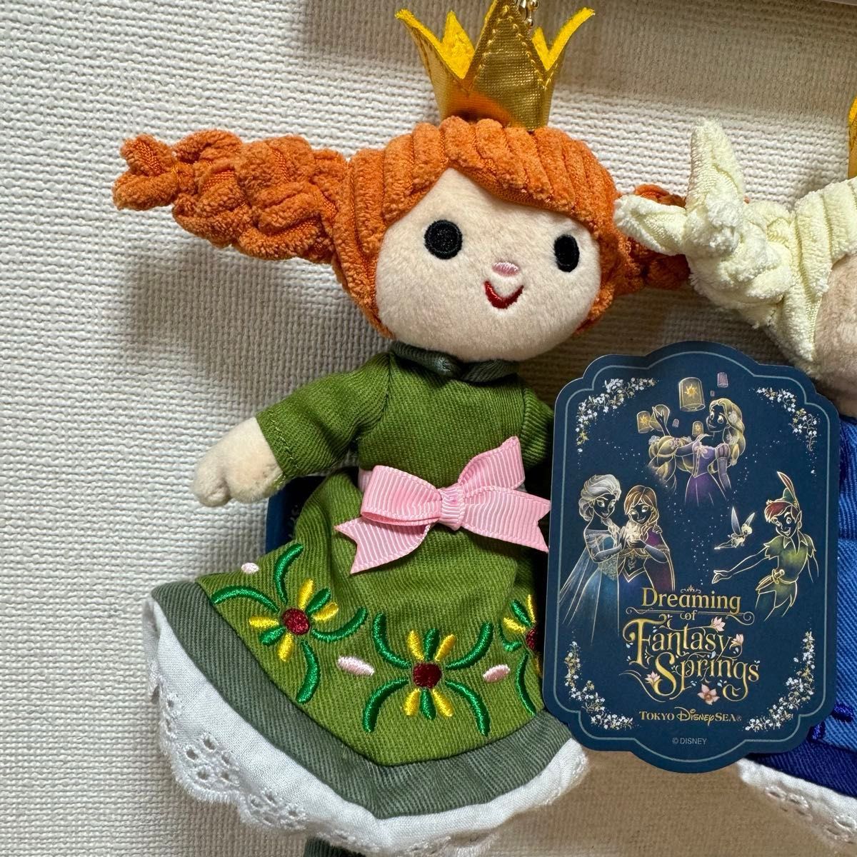 ファンタジースプリングス アナと雪の女王 ぬいぐるみチャーム