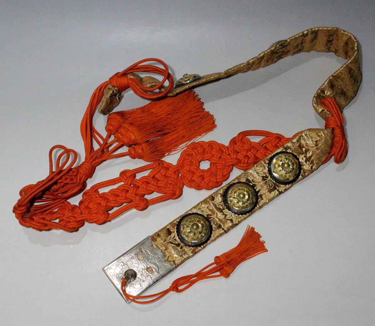 9625円 時代市場□修験道 修多羅付輪宝袈裟(結袈裟)□山伏装束 9625円 時代市場□修験道 修多羅付輪宝袈裟(結袈裟)□山伏装束