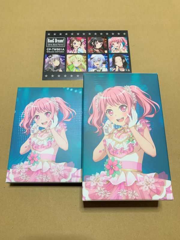 ワイヤレスイヤホン&ワイヤレス充電器 バンドリ! ガールズ ワイヤレスイヤホン&ワイヤレス充電器 バンドリ! ガールズ