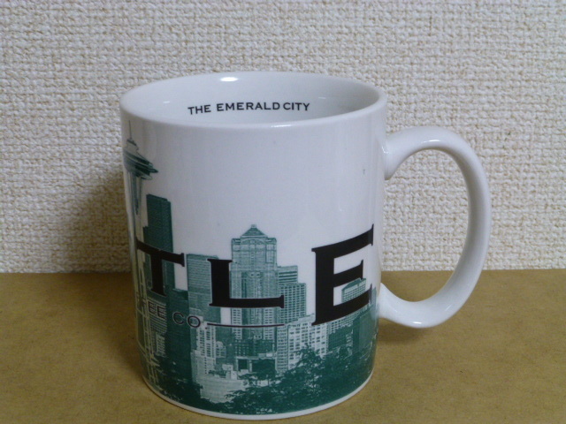 * ultra rare * limitation * old Logo * Starbucks * Seattle mug _2002 year 